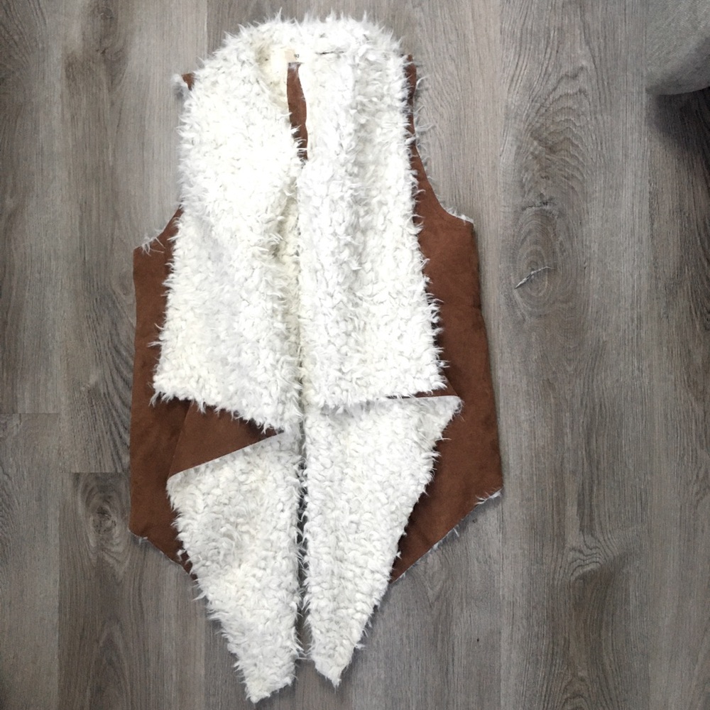 Suede vest